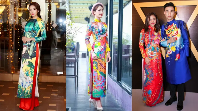 Dàn sao Việt hưởng ứng xu hướng áo dài theo từng dịp Tết truyền thống ra sao? Dàn sao Việt hưởng ứng xu hướng áo dài theo từng dịp Tết truyền thống ra sao?