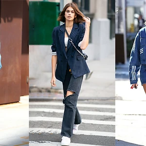 gigi hadid kaia gerber hailey bieber phối đồ với denim