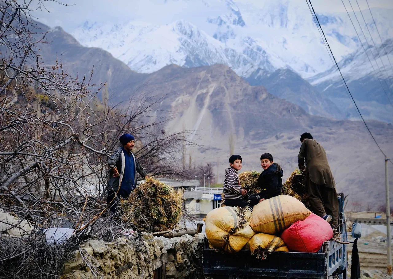 pakistan những chiếc xe thồ KarakoramHighway