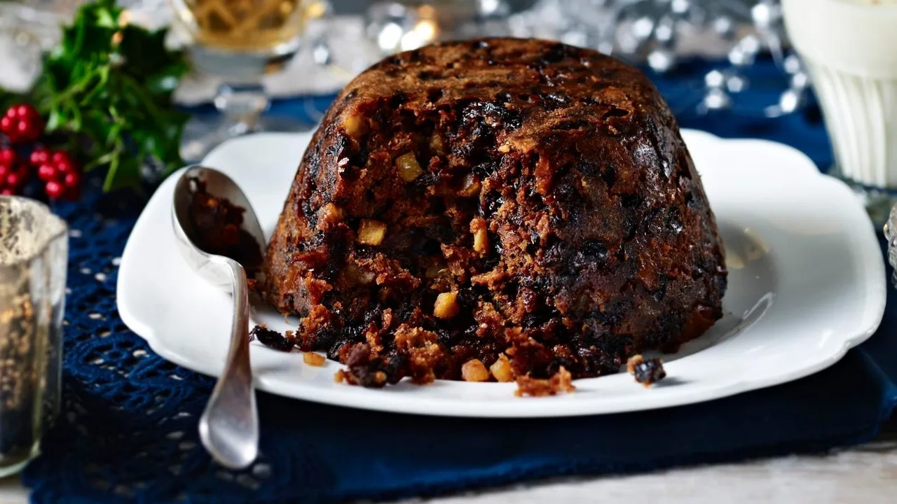 món ăn giáng sinh pudding nước anh