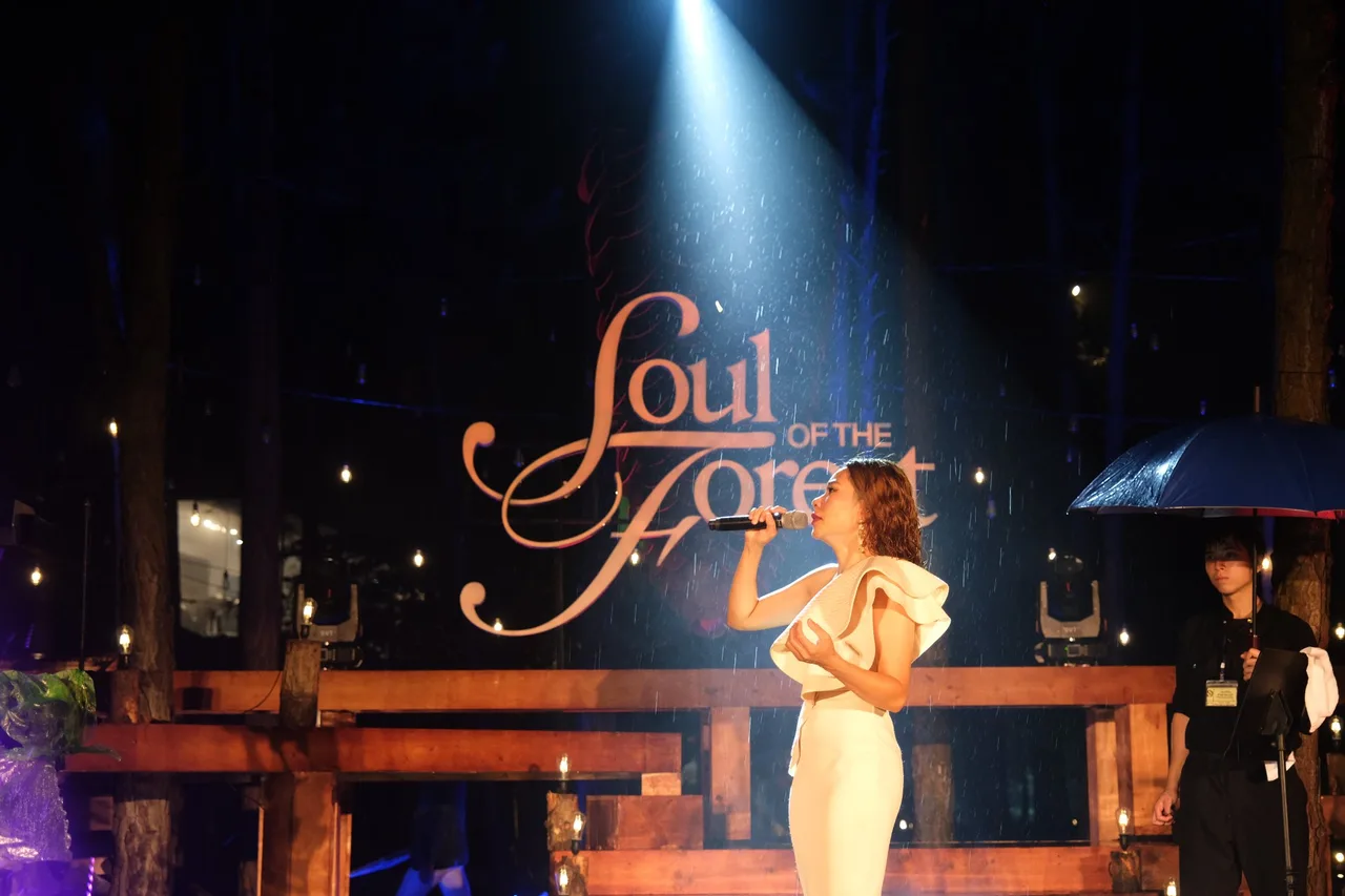 Hà Trần hát Mùa hè đẹp nhất trong đời tại Soul of the Forest