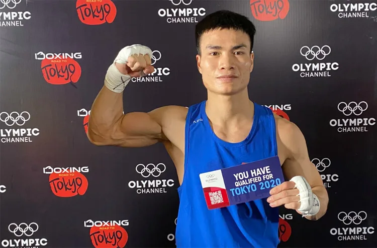 vận động viên nguyễn văn đương tham dự olympic 2020
