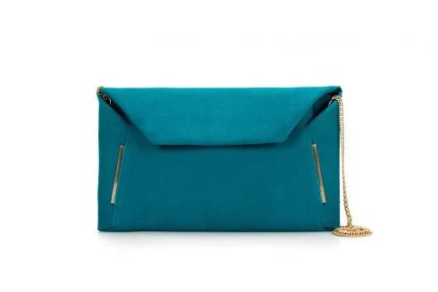 Blue Clutch Bag with Folded Edges – Zara Blue Clutch Bag with Folded Edges – Zara