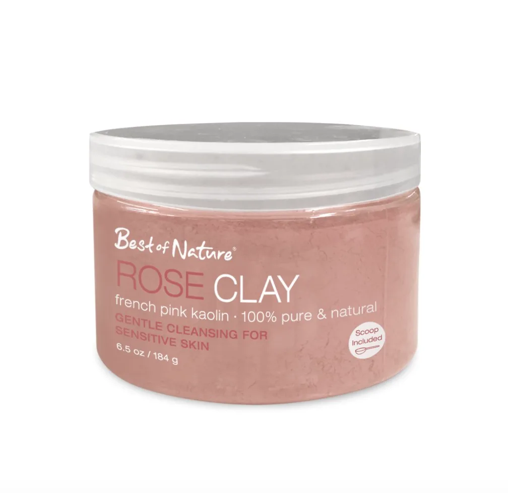 Tẩy da chết Rose Clay French Pink Kaolin chiết xuất từ đất sét hồng nguyên chất. Tẩy da chết Rose Clay French Pink Kaolin chiết xuất từ đất sét hồng nguyên chất.
