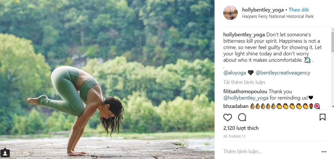 10 tài khoản Instagram truyền cảm hứng cho các tín đồ Yoga 10 tài khoản Instagram truyền cảm hứng cho các tín đồ Yoga
