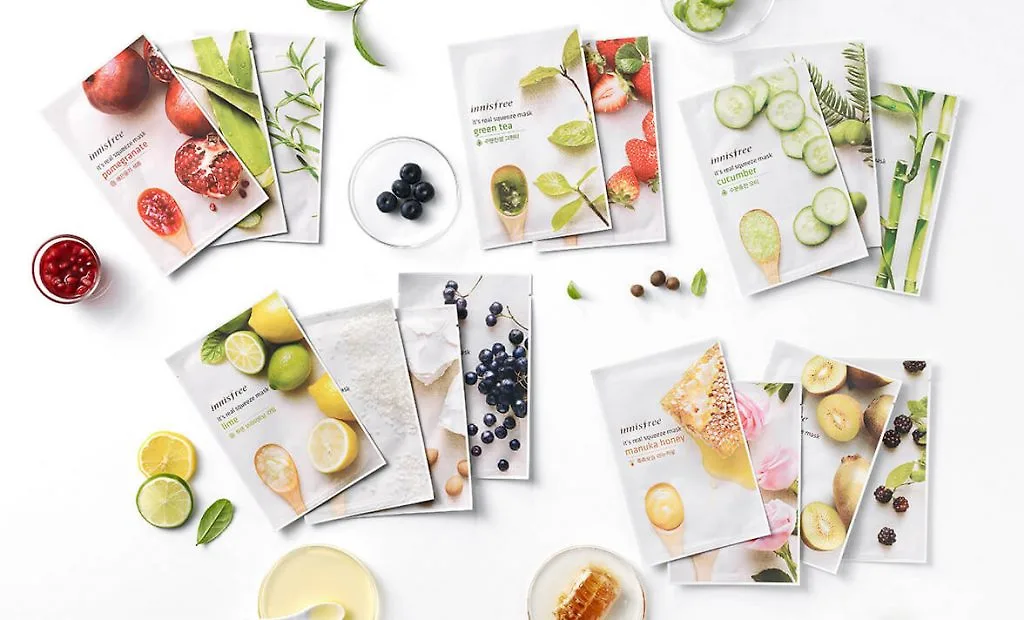 Innisfree It's Real Squeeze Mask mặt nạ Innisfree It's Real Squeeze Mask
