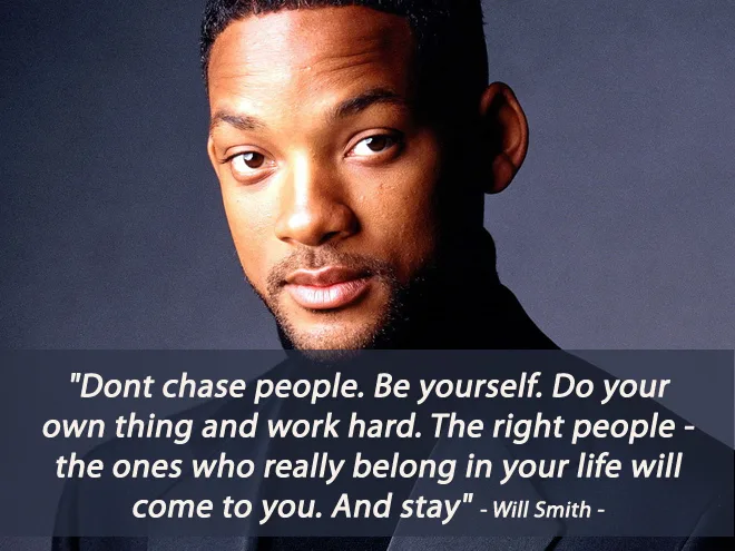 Câu nói hay về tình yêu của Will Smith
