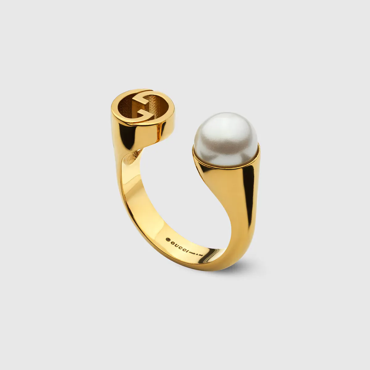 Nhẫn Blondie resin pearl GUCCI