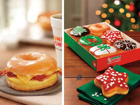 Donut sandwich độc đáo chỉ có duy nhất tại Việt Nam và Bánh Donut thơm ngon cho mùa Lễ