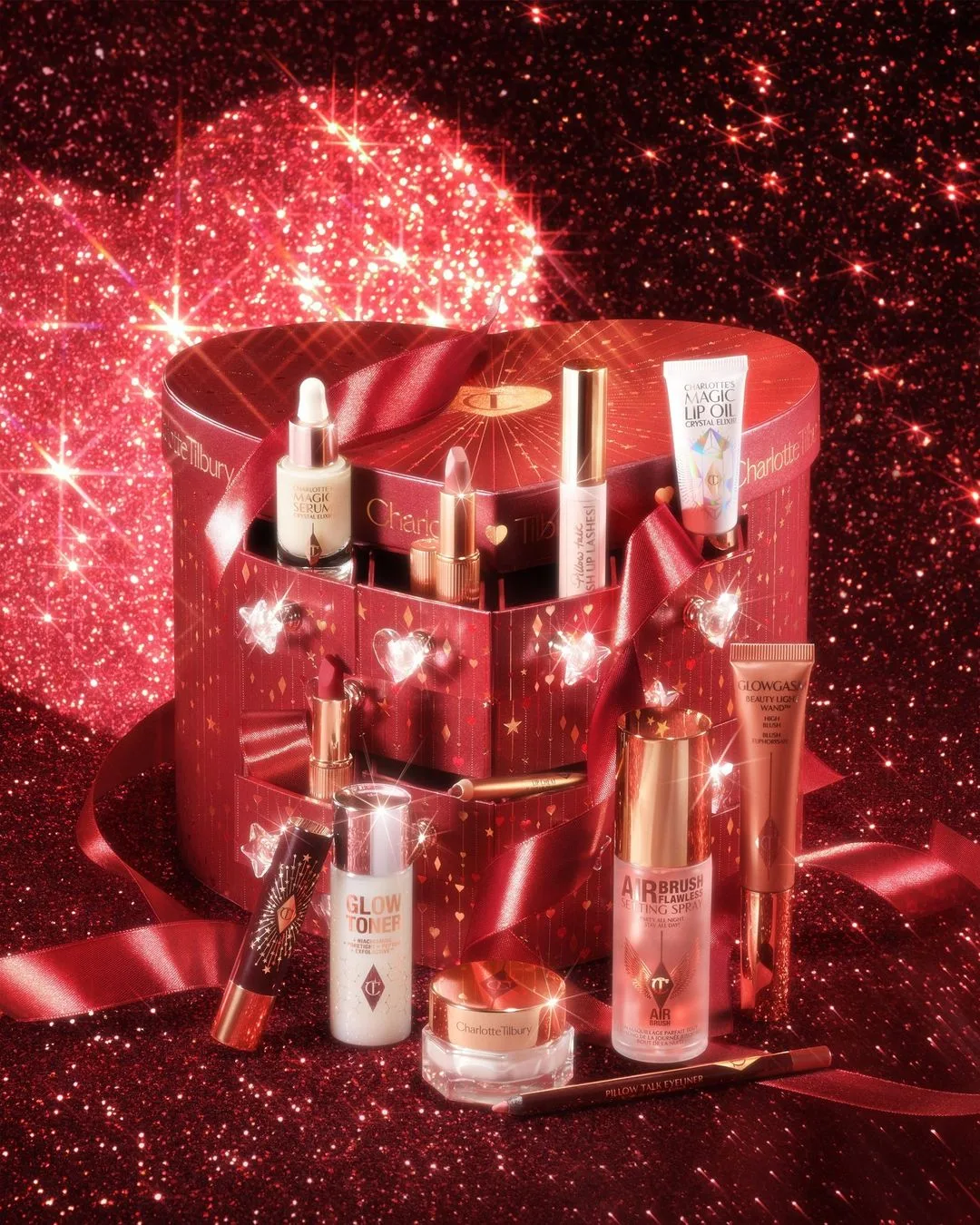 bộ lịch mùa Vọng Giáng Sinh 2024 của thương hiệu Charlotte Tilbury