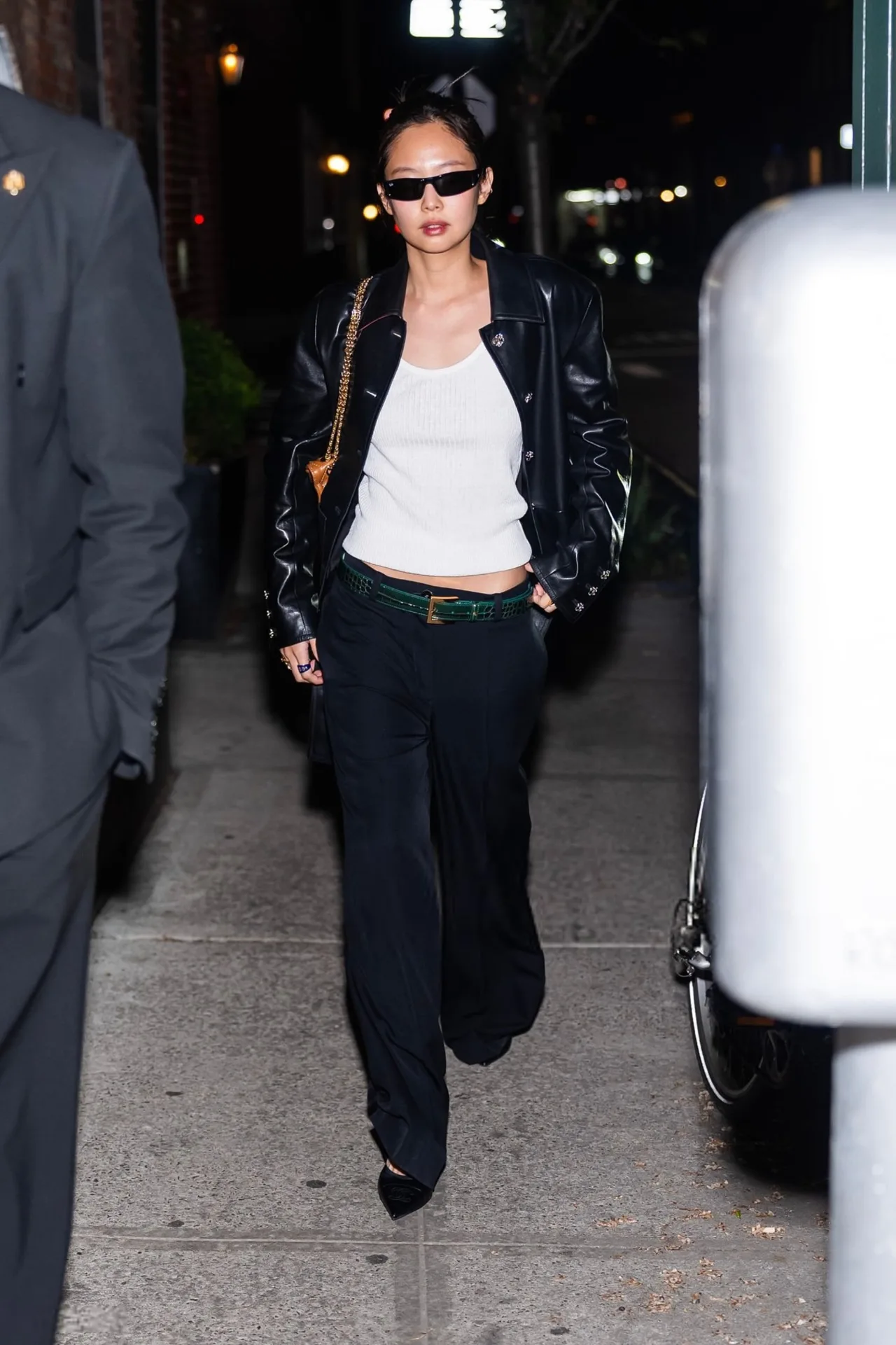 Jennie tại New York vào ngày 2 tháng 5