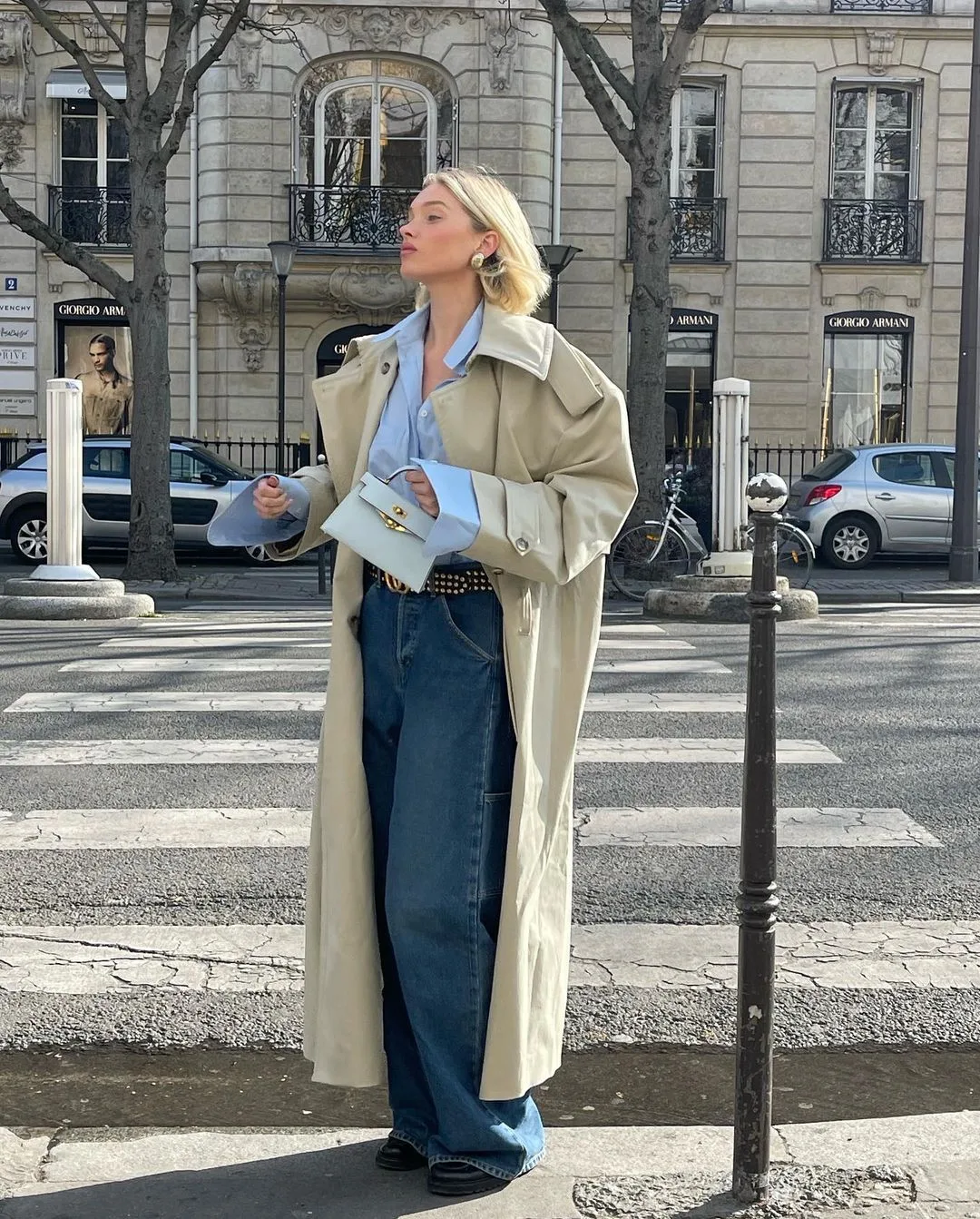 hoskelsa diện trench coat
