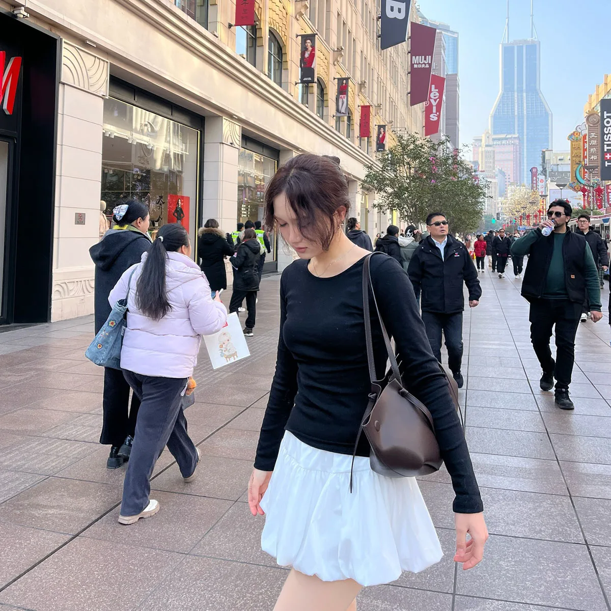 mua sắm ở đại lộ nam kinh