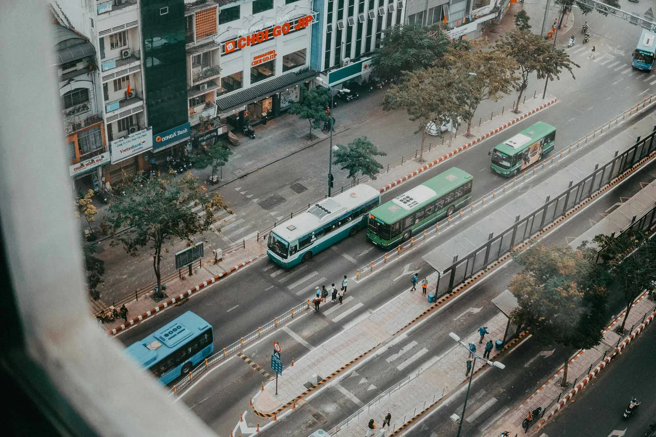 tình yêu nhà tâm lý minh red xe buýt trong thành phố
