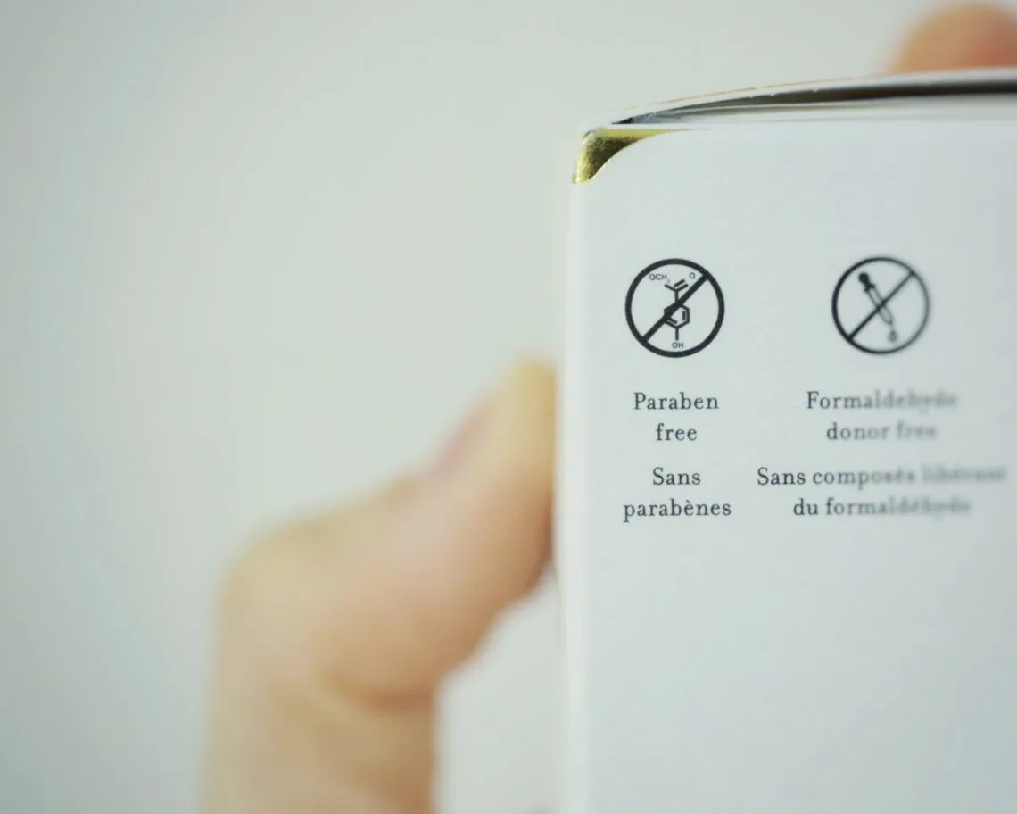 thành phần dưỡng da paraben