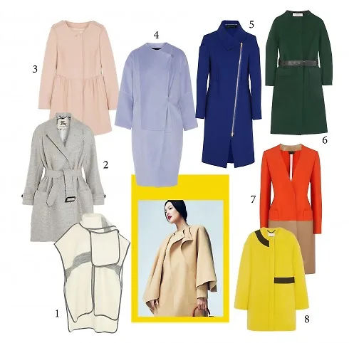 1.Chlóe 2.Burberry London 3.Red Valentino 4.Maje 5.Roland Mouret 6.Nina Ricci 7.Fendi 8.Kenzo