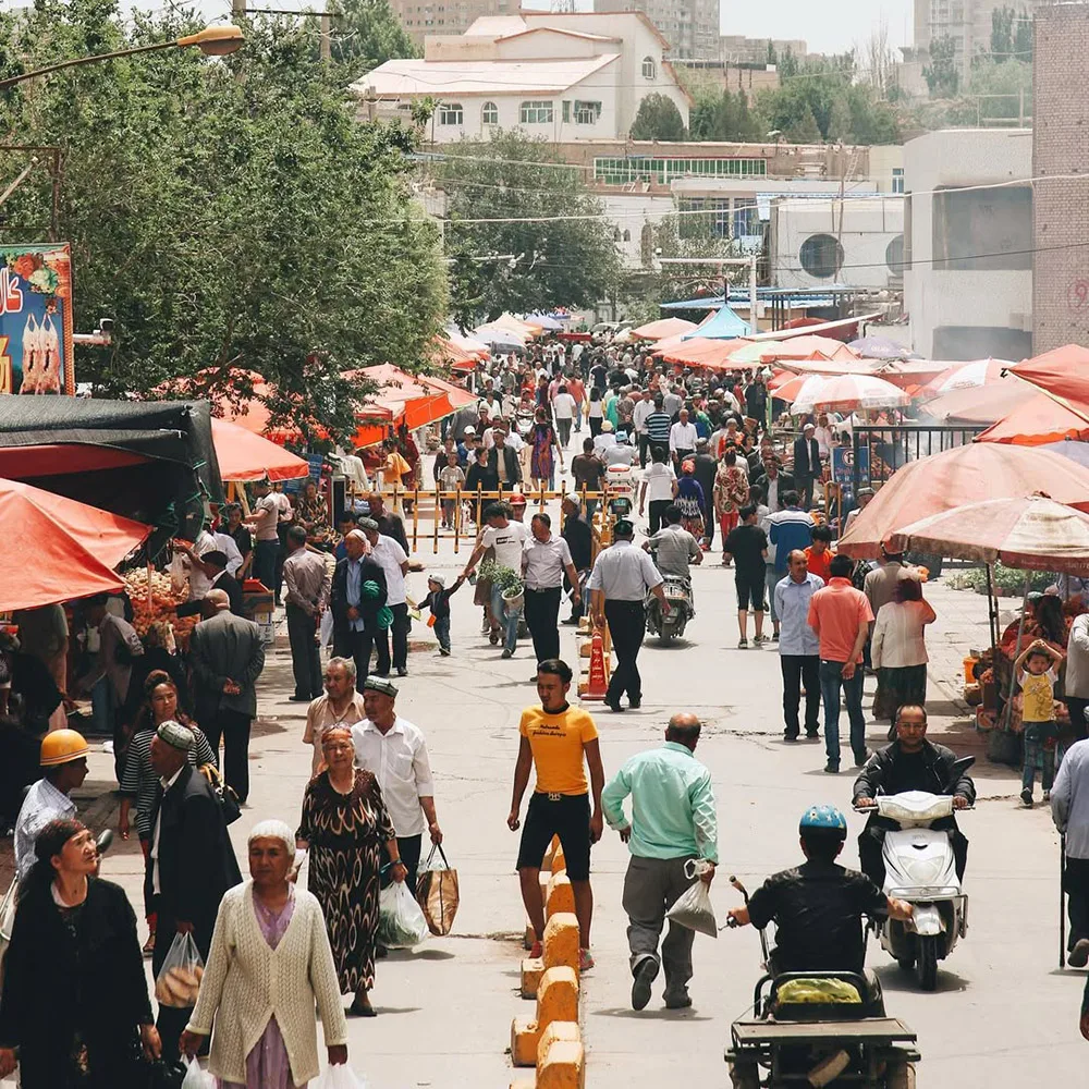 chợ kashgar bazaar tân cương