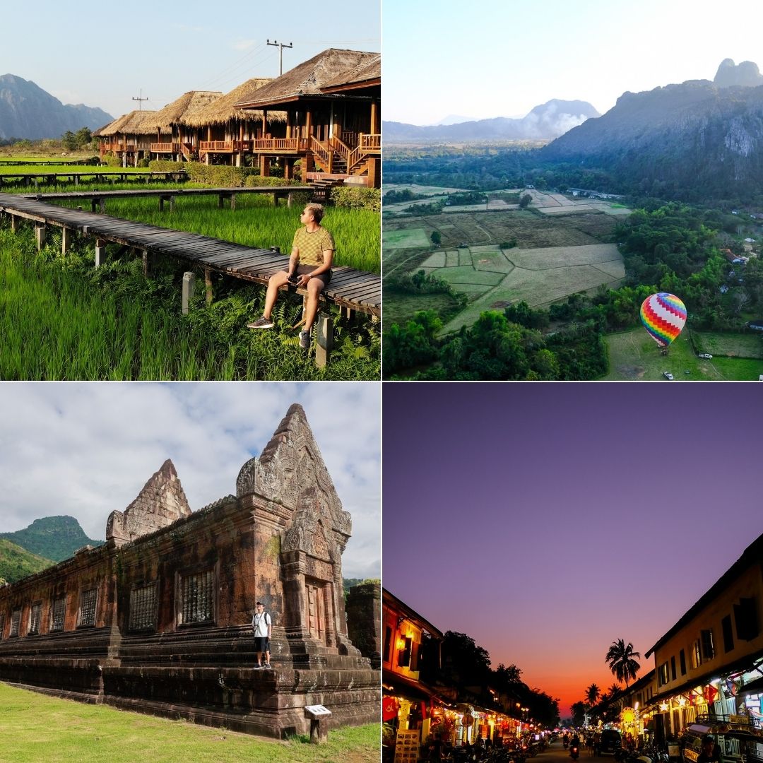 Lào là đất nước du lịch "xứ sở triệu voi", nổi tiếng với sự bình yên, phong cảnh thiên nhiên hữu tình