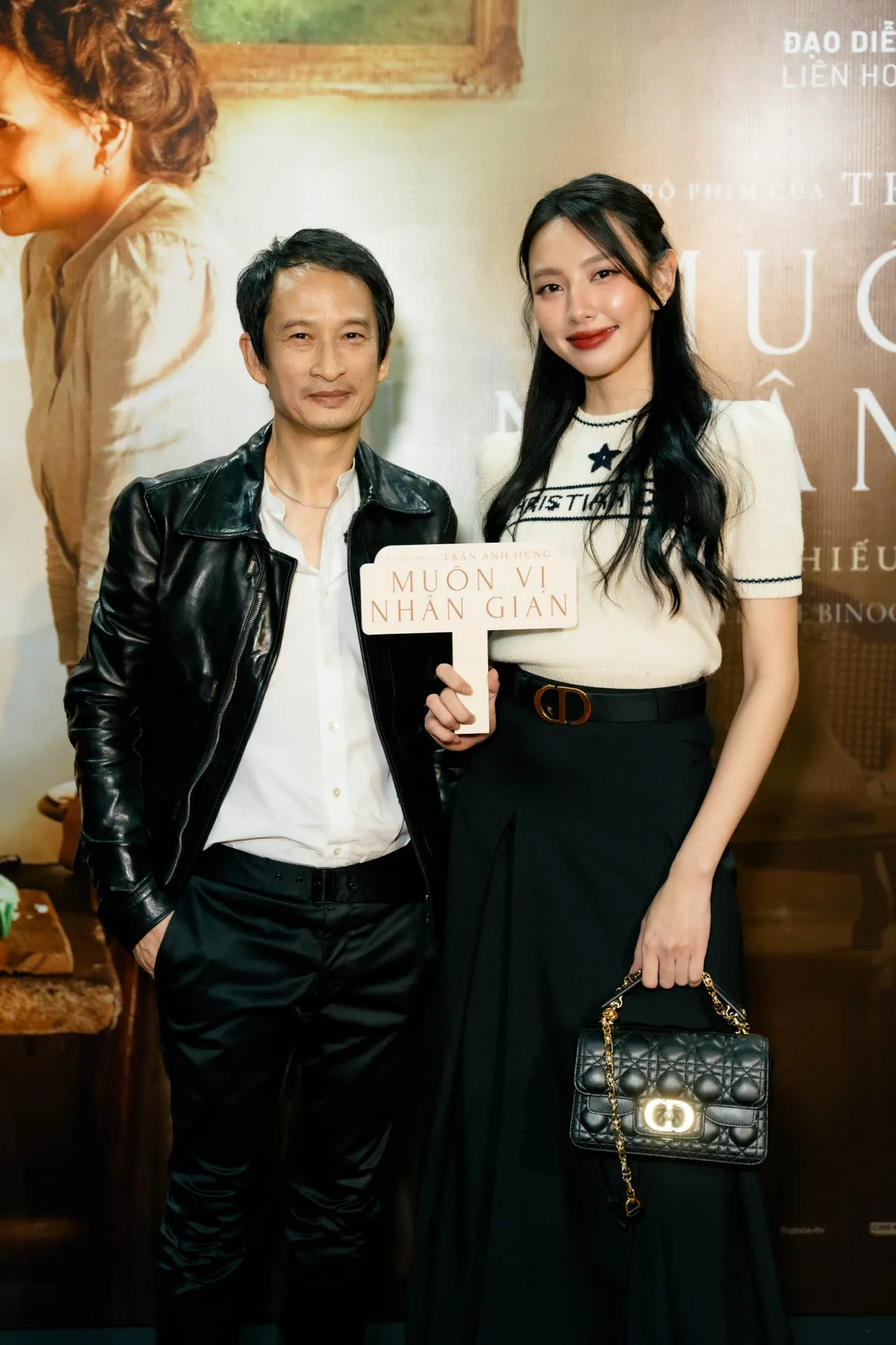 hoa hậu thùy tiên và đạo diễn trần anh hùng
