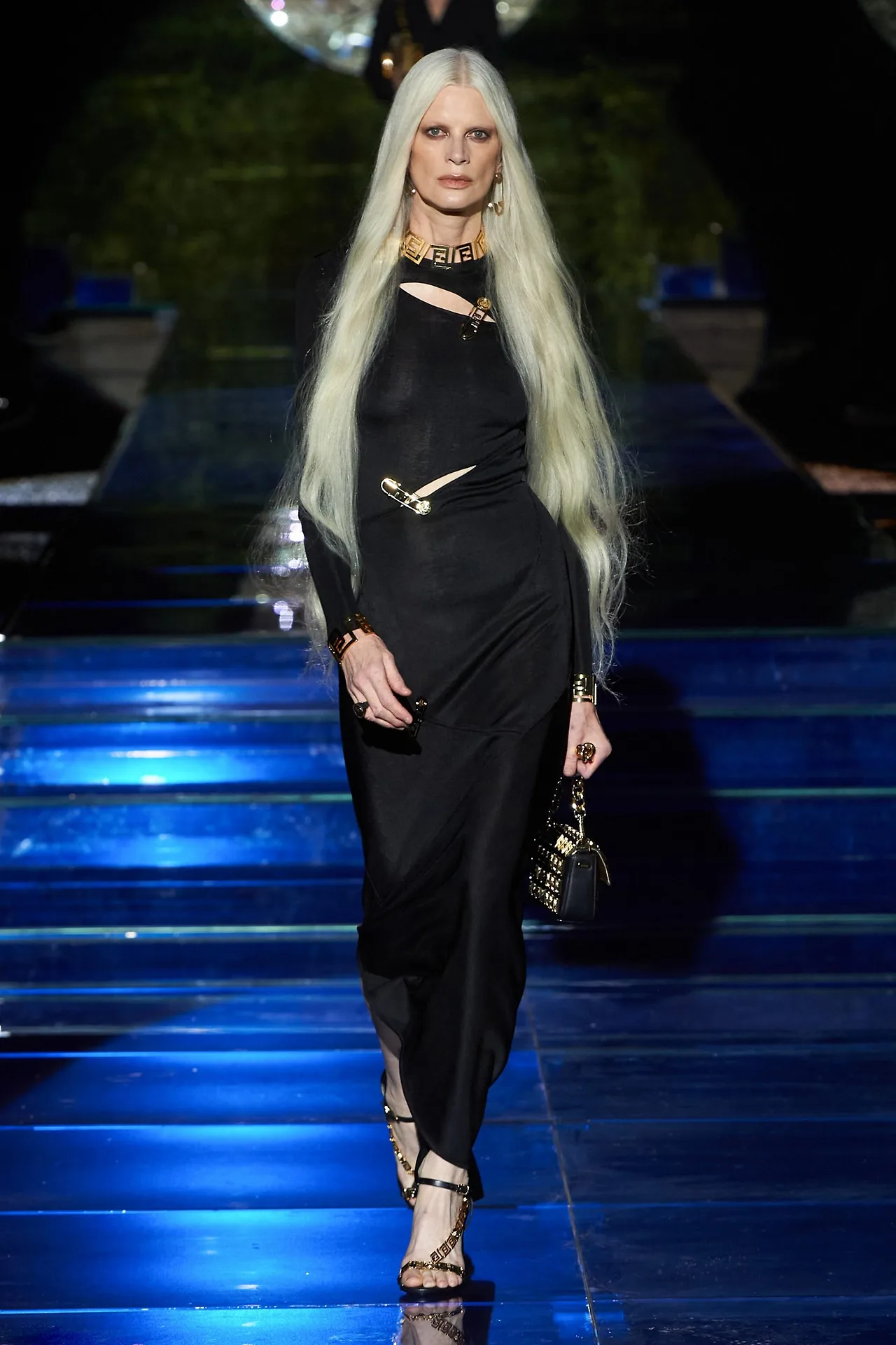 Versace by Fendi đầm dài