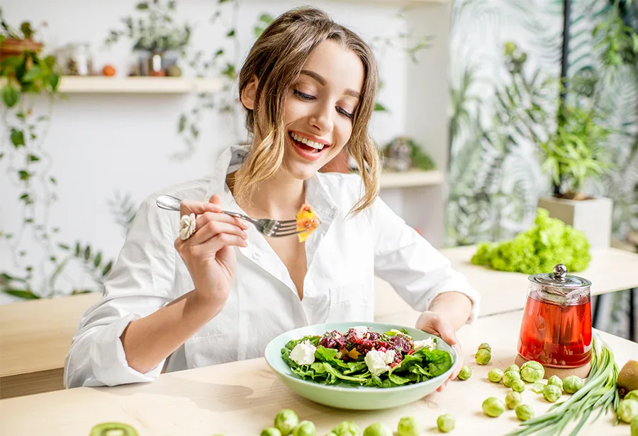 Xây dựng chế độ ăn uống lành mạnh góp phần hạn chế mụn trứng cá đỏ Xây dựng chế độ ăn uống lành mạnh góp phần hạn chế mụn trứng cá đỏ