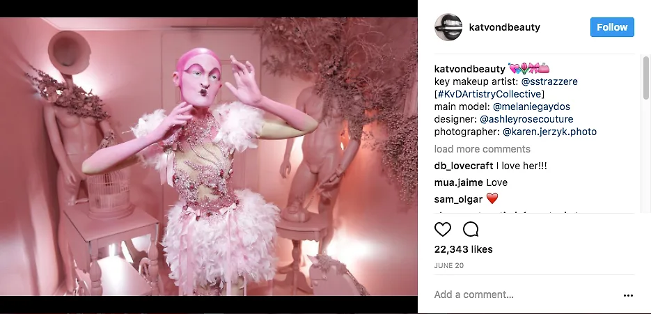Instagram của Kat Von D