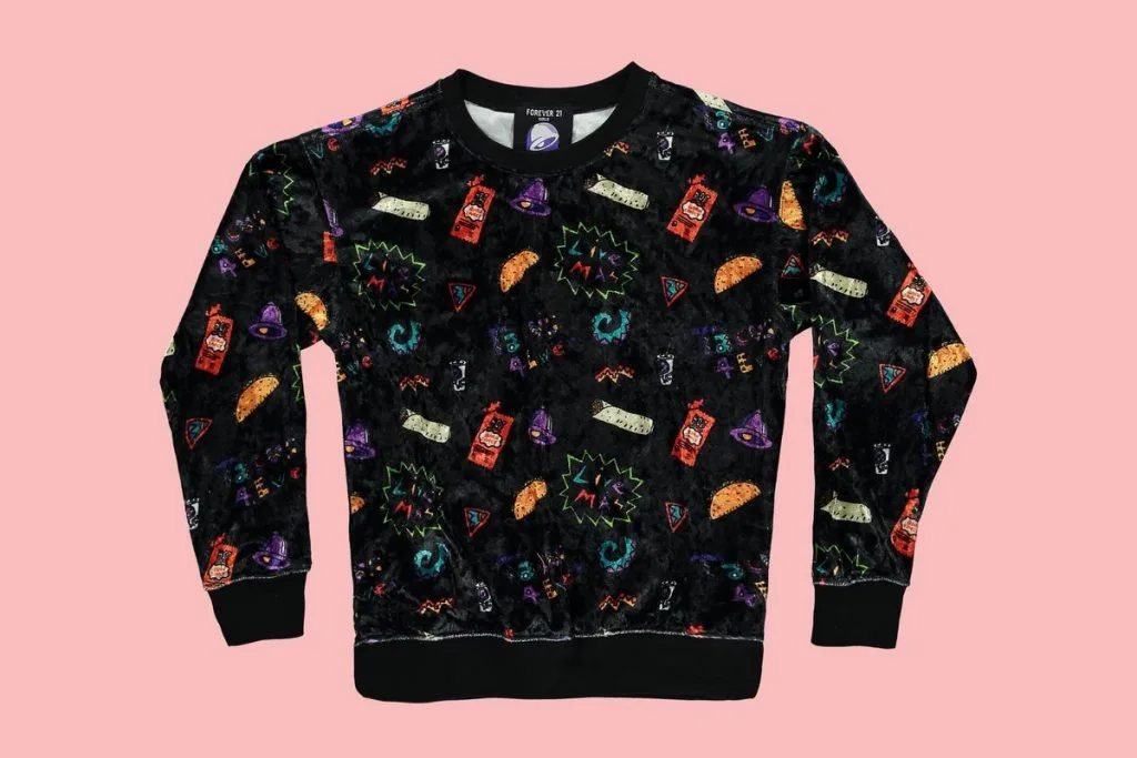 Forever 21 x Taco Bell: Bộ sưu tập collab với sắc màu vui nhộn của ngành công nghiệp thức ăn nhanh Forever 21 x Taco Bell: Bộ sưu tập collab với sắc màu vui nhộn của ngành công nghiệp thức ăn nhanh