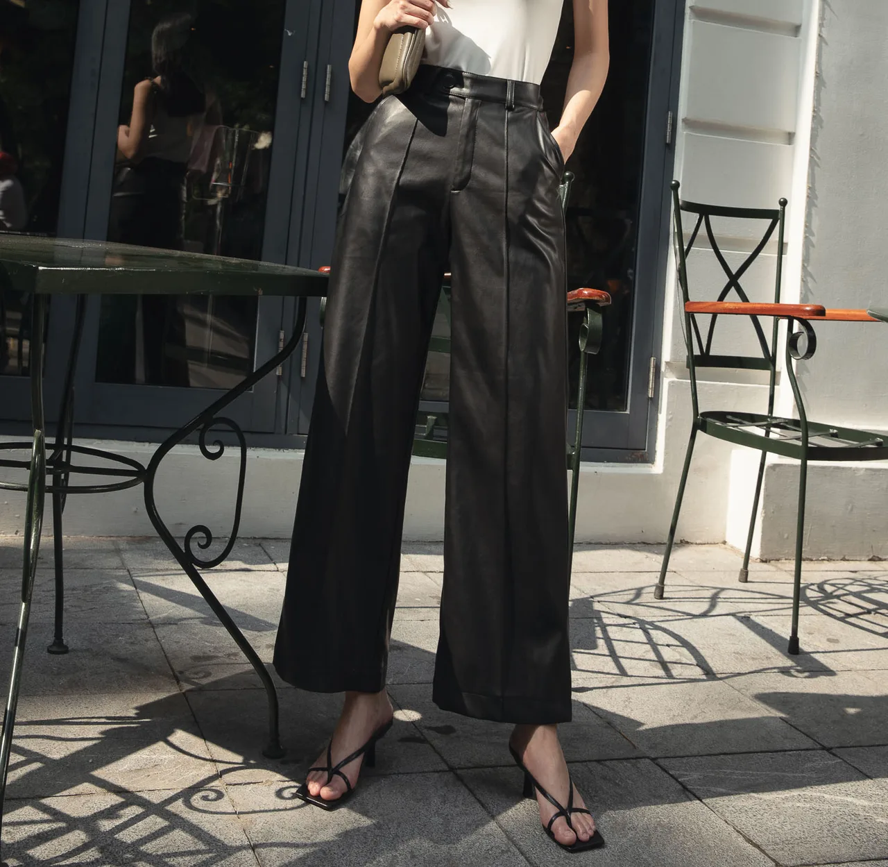 Wide Leg Trousers Dottie Premium.