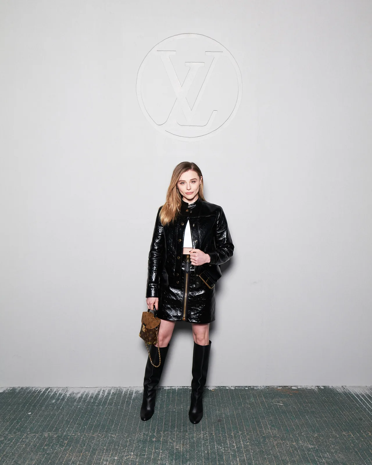 chloe grace moretz louis vuitton pre fall 2023