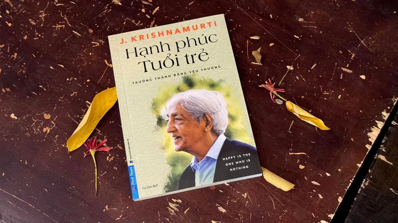 Sách Hạnh phúc Tuổi trẻ của Krishnamurti