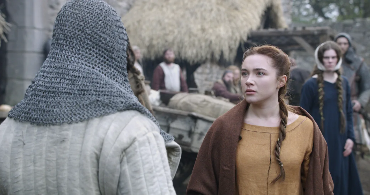 Florence Pugh trong phim Outlaw King