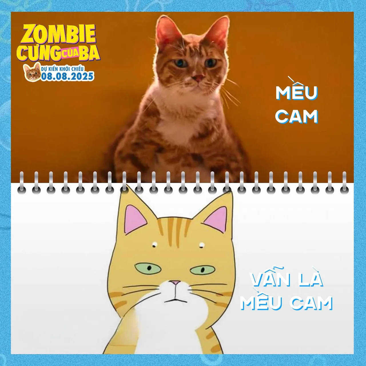 Chú mèo MeowMeow trong Zombie Cưng Của Ba