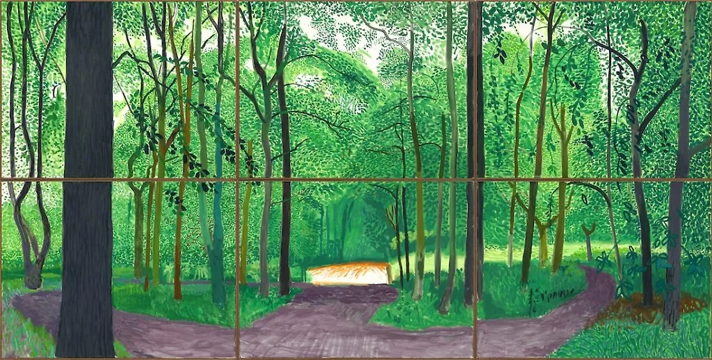 Tranh vẽ của David Hockney 7