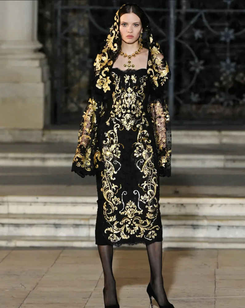 Dolce & Gabbana show alta moda 2022 68