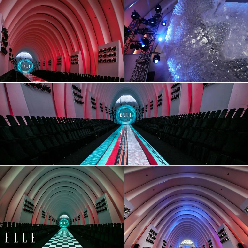 sân khấu elle fashion show 2018