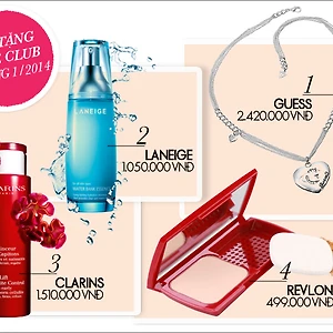 Quà tặng ELLE CLUB số tháng 1/2014