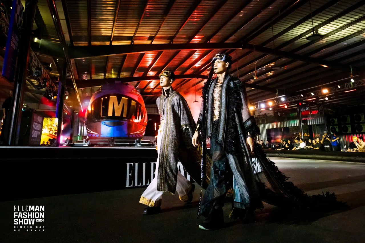 Lý kim long và lý kim phụng elleman fashion show