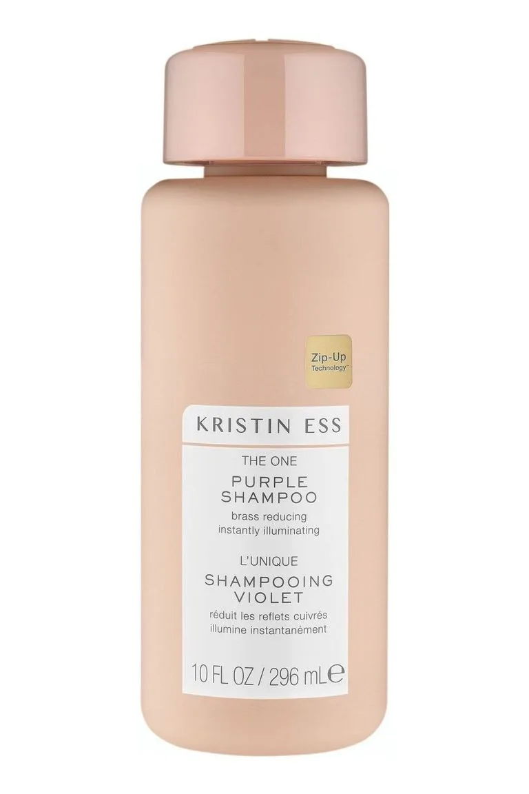Dầu gội tím Kristin Ess cung cấp dưỡng chất từ sâu bên trong. dầu gội tím - kristin