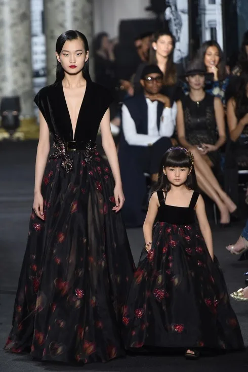 Thiết kế mẹ và bé trong BST của Elie Saab
