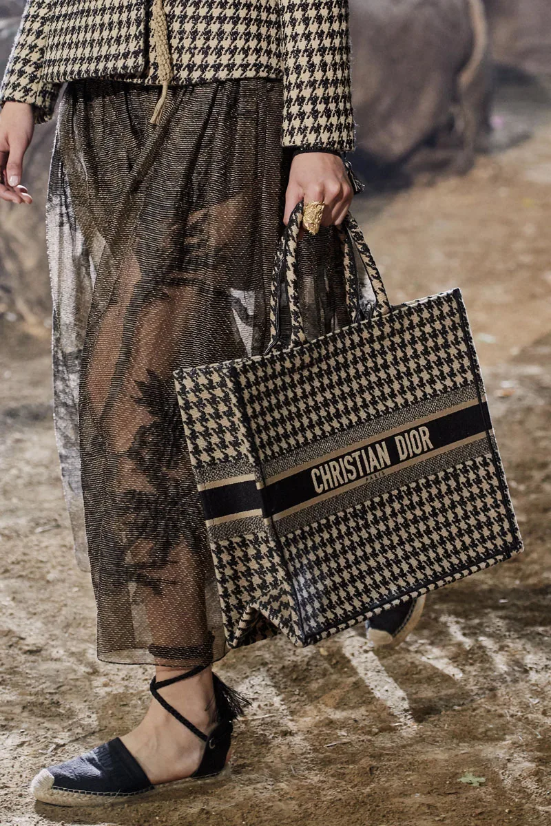 túi tote dior xuân hè 2020