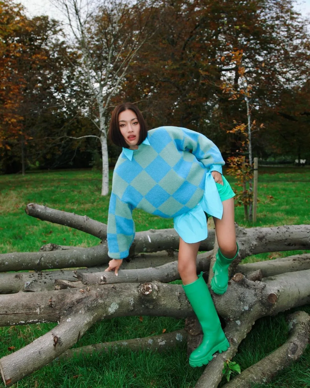 cách phối đồ oversized đúng cách