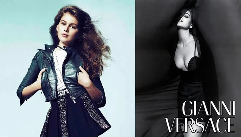 Siêu mẫu Cindy Crawford và hậu duệ Kaia Gerber: “Tre già măng mọc” Siêu mẫu Cindy Crawford và hậu duệ Kaia Gerber: “Tre già măng mọc”