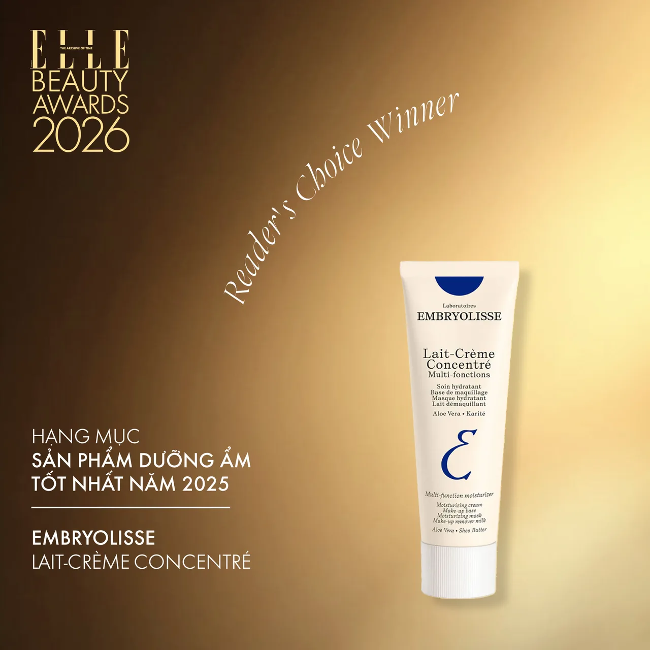 Dưỡng ẩm: Embryolisse Lait-Crème Concentré