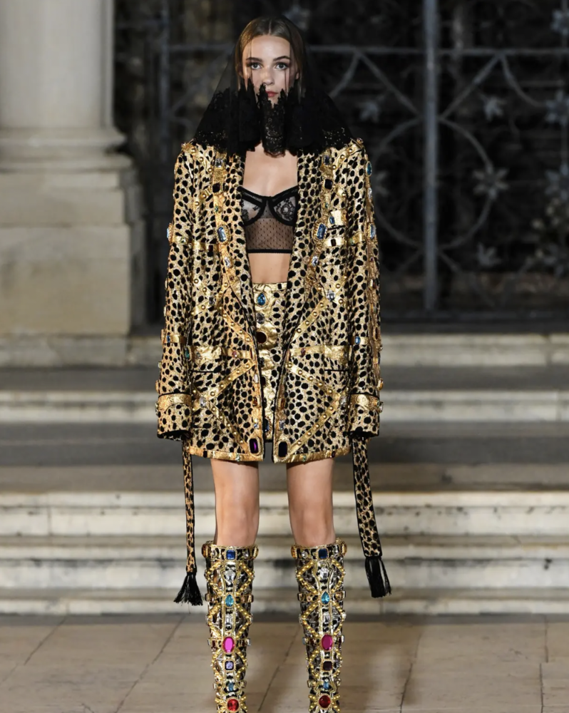 Dolce & Gabbana show alta moda 2022 41