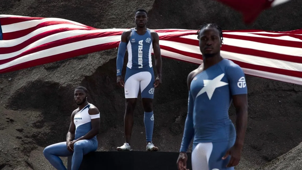 đồng phục thi đấu điền kinh Liberia