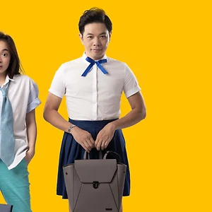 Thái Hòa & Kaity Nguyễn hóa cha con “đổi xác” trong Hồn Papa, Da Con Gái
