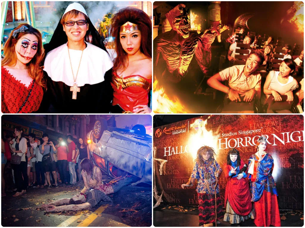 Sự kiện Halloween Horror Nights đã diễn ra từ năm 2011 với hàng loạt các hoạt động ca múa, diễn kịch, khám phá, chơi các trò đua xe, vận động nhuốm đầy màu sắc ma quái.