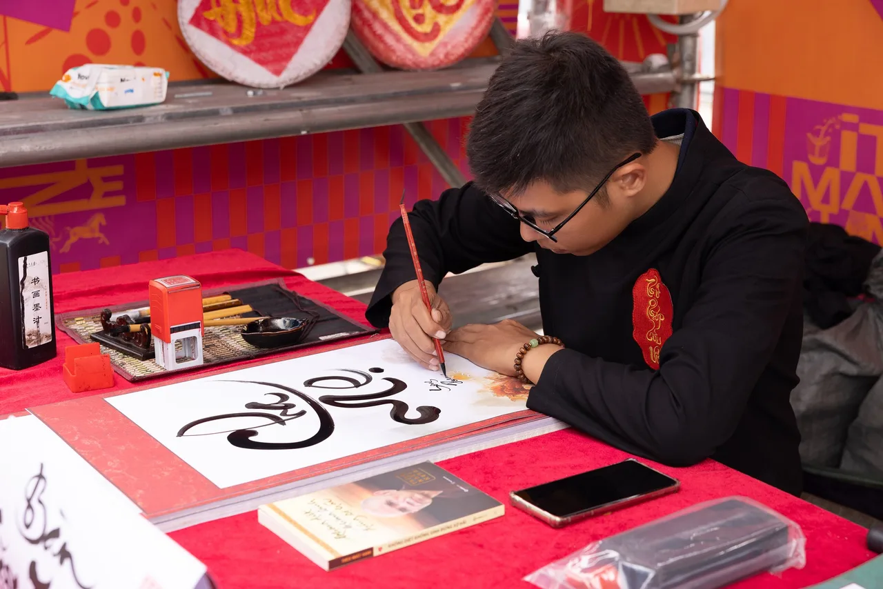 Chợ Tết Maze-zô tại Hozo City Tết Fest 2025.