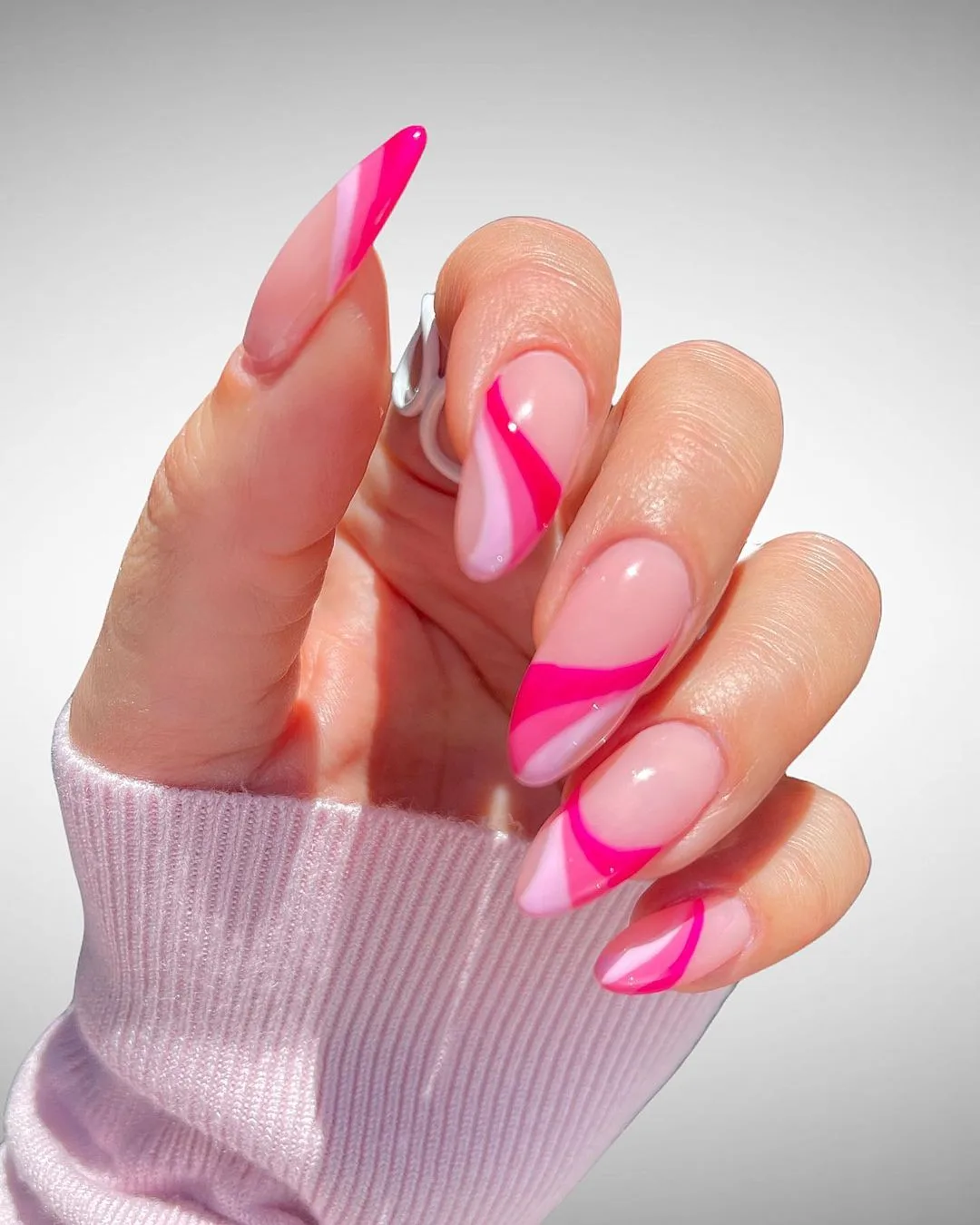 Nail đẹp màu hồng Nail đẹp màu hồng