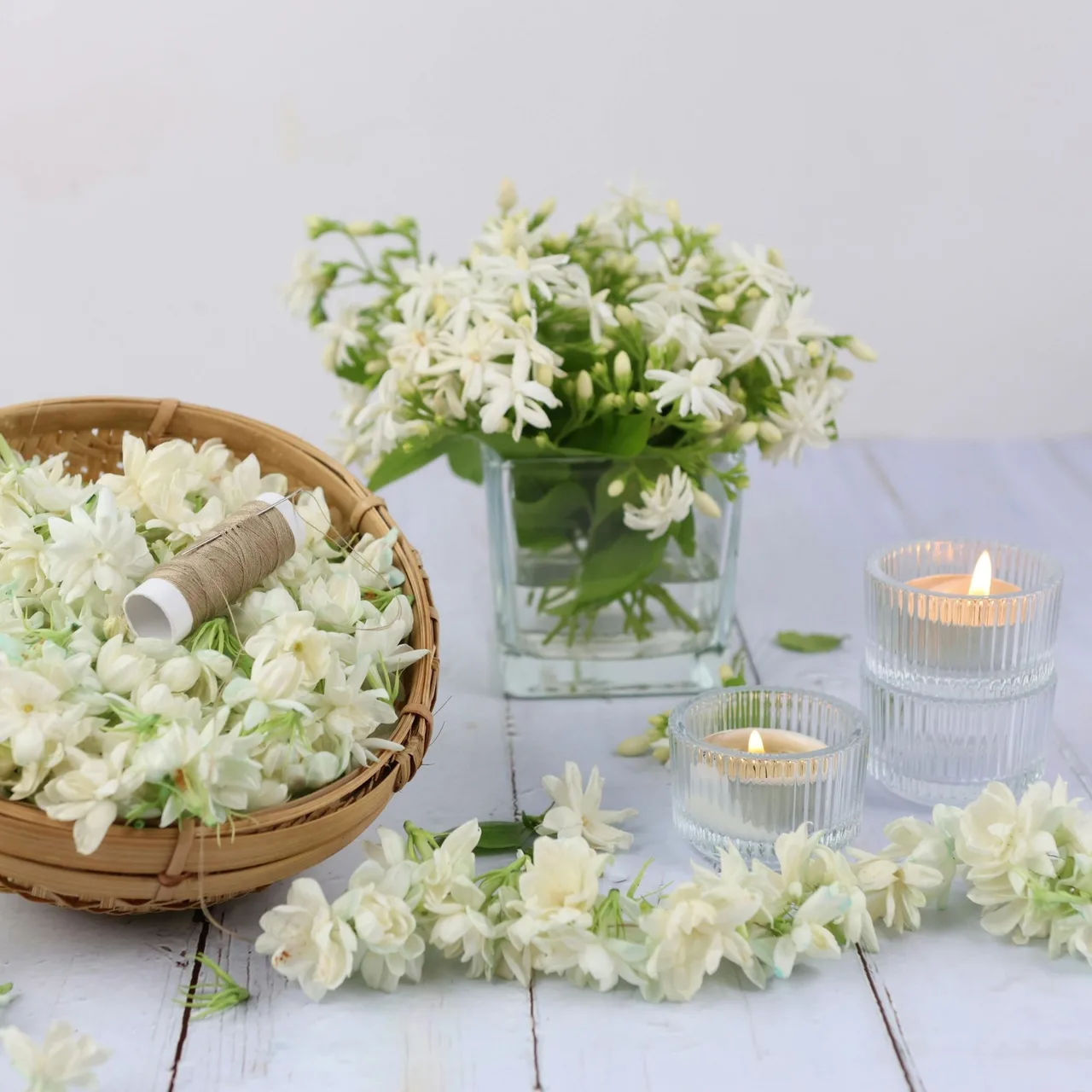 Mùi hương nến thơm hoa nhài